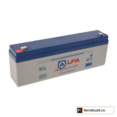 Аккумулятор ALPHA BATTERY FB2.3-12 AGM, 12 В, 2,3 А·ч