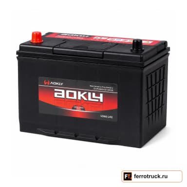 Аккумулятор AOKLY 115D31R, 90 А·ч, 750 А EN /850 А SAE, прямая полярность