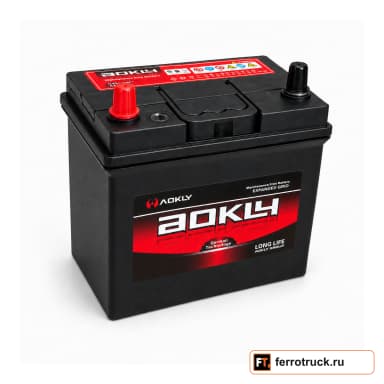 Аккумулятор AOKLY 36B20RMF, 36 А·ч, 420 А SAE, прямая полярность