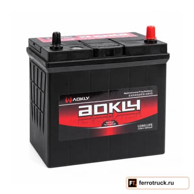 Аккумулятор AOKLY 65B24L, 50 А·ч, 470 А, обратная полярность