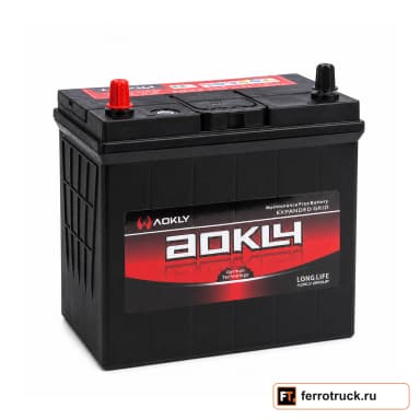 Аккумулятор AOKLY 65B24R, 50 А·ч, 470 А, прямая полярность