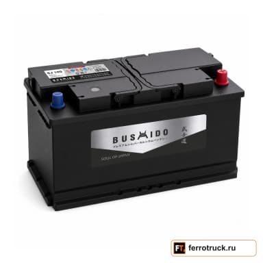 Аккумулятор BUSHIDO SJ 100R (L5.0), 100 А·ч, 840 А EN
