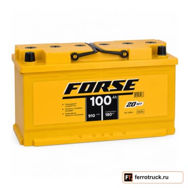 Аккумулятор FORSE 600119050 (6СТ-100VL), 100 А·ч, 910 А EN