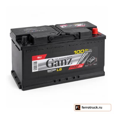 Аккумулятор GANZ PRO-Line G1091000, 100 А·ч, 800 А EN