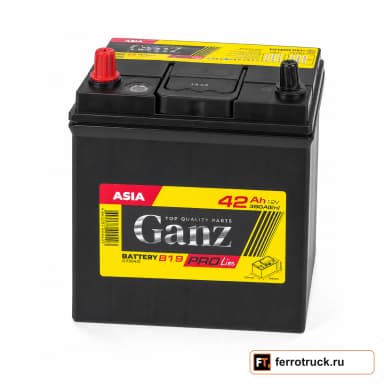 Аккумулятор GANZ PRO-Line G1130421, 42 А·ч, 380 А EN