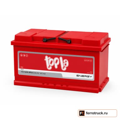 Аккумулятор TOPLA Energy E92 (59220), 92 А·ч, 800 А, 12 В