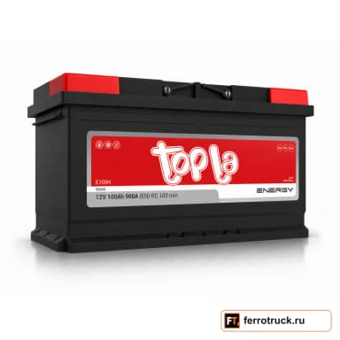 Аккумулятор TOPLA Energy E100H (60044), 100 А·ч, 900 А, 12 В