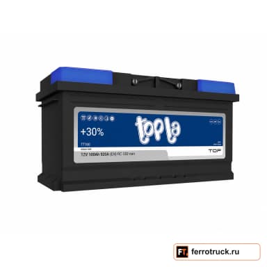 Аккумулятор TOPLA Top TT100 (60044 SMF), 100 А·ч, 920 А, 12 В