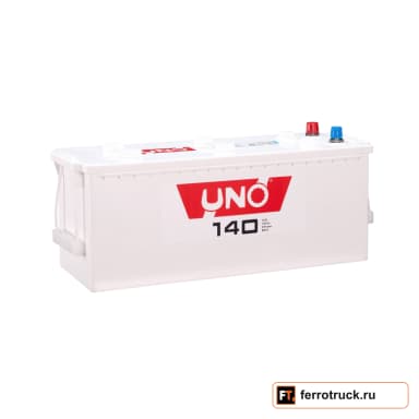 Аккумулятор UNO 6СТ-140N (640129010), 140 А·ч, 900 А, прямая полярность