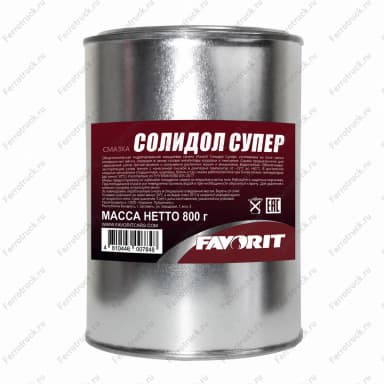 Favorit Смазка Солидол Супер 0,8 кг