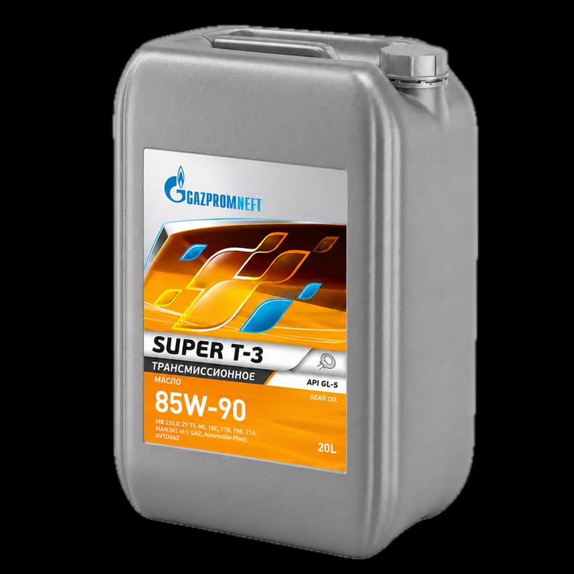 Gazpromneft Super T-3 85W-90, 20 л — фото 1