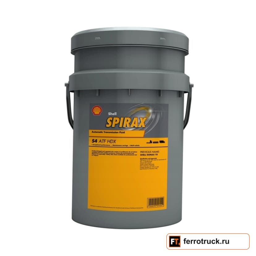 Трансмиссионная жидкость Shell Spirax S4 ATF HDX, 20 л — фото 1