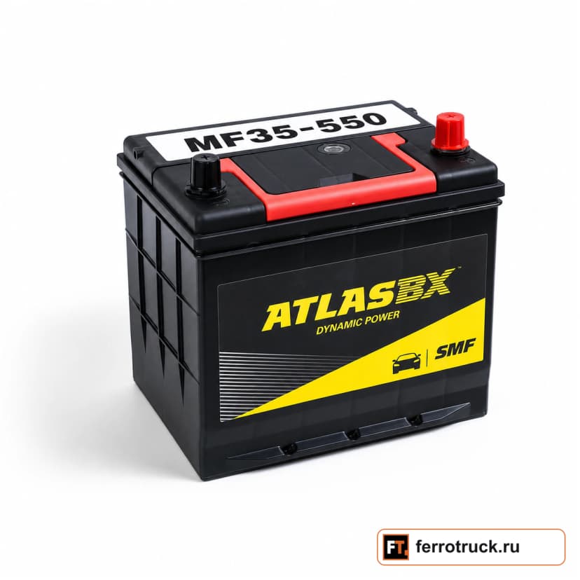 Аккумулятор ATLAS Dynamic Power SMF MF35-550, 60 А·ч, 550 А, 12 В — фото 1