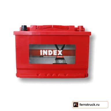 Аккумулятор INDEX Prime EFB-L3-DIN72L, 72 А·ч, 690 А, обратная полярность