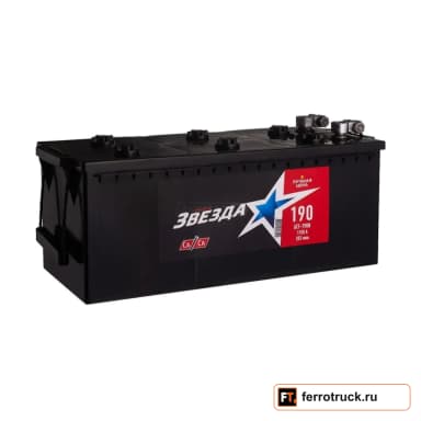 Аккумулятор Русская Звезда 6СТ-190N 690134070, 190 А·ч, 1150 А CCA, болт