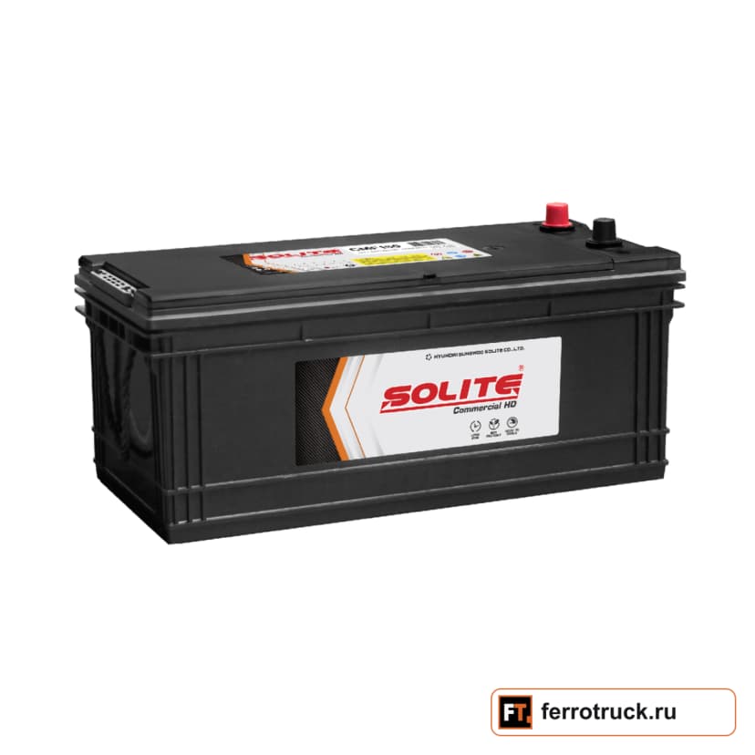 Аккумулятор SOLITE CMF150 (155G51), 12 В, 150 А·ч, 1000 А — фото 1