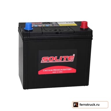 Аккумулятор SOLITE 65B24LS, 50 А·ч, 470 А, обратная полярность