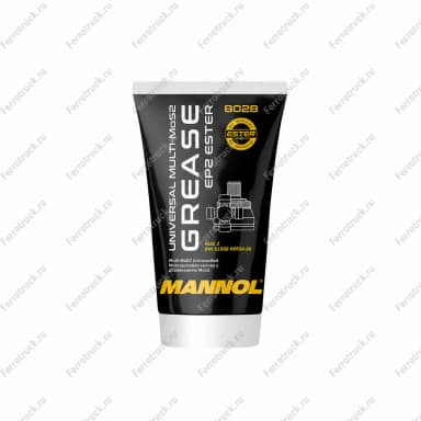 MANNOL 8099/8028 Многоцелевая густая смазка MANNOL /EР-2 Multi-MoS2 (100 г)