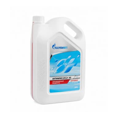 Gazpromneft Антифриз SF12+ 40 красный, 5 кг
