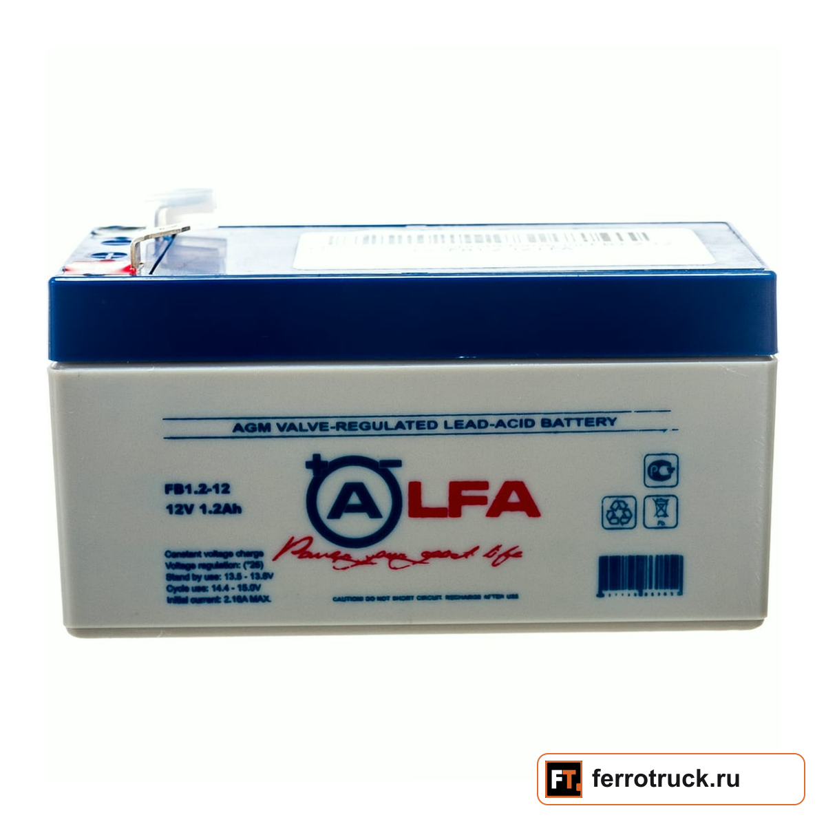 Аккумулятор LFA FB1.2-12, 1,2 А·ч, 12 В