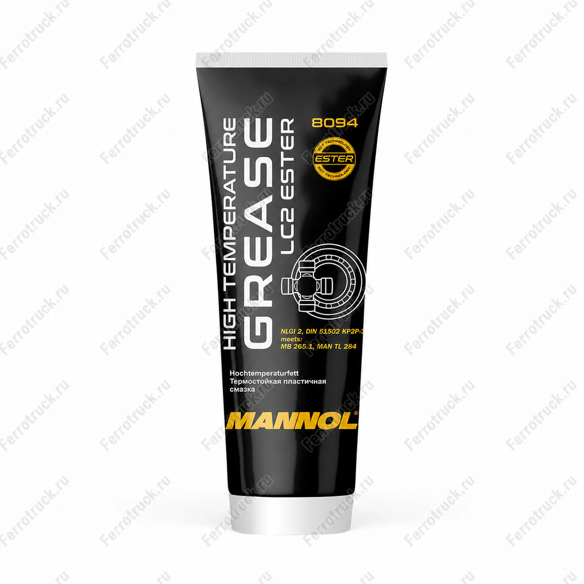 MANNOL 8094/8029 LC-2 — Смазка противозадирная термостойкая (синяя) 230 г
