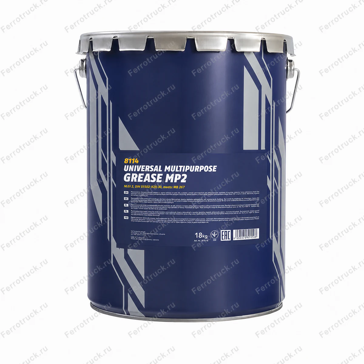 MANNOL 8114/8027 MP-2 — Универсальная многоцелевая смазка 18 кг