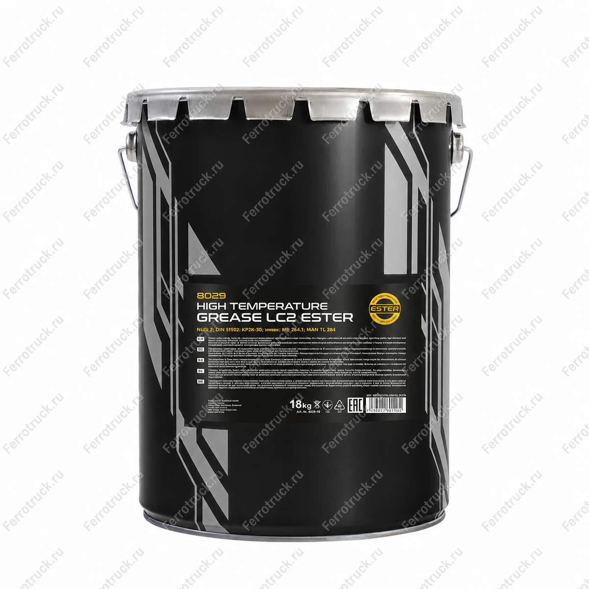 MANNOL 8116/8029 LC-2 — Смазка противозадирная термостойкая (синяя) 18 кг