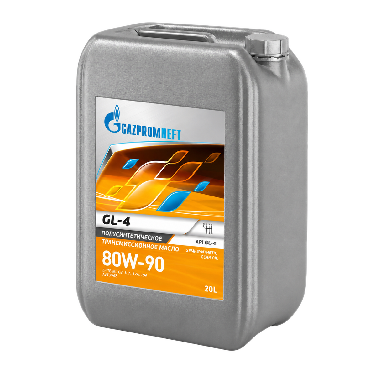 Gazpromneft GL-4 80W-90, 20 л